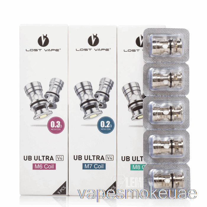 Vape Uae لفائف بديلة Lost Vape Ultra Boost 0.6ohm M2 (توقف)